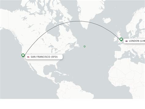 $310 Flights from London (LOND) to San Francisco (SFO)